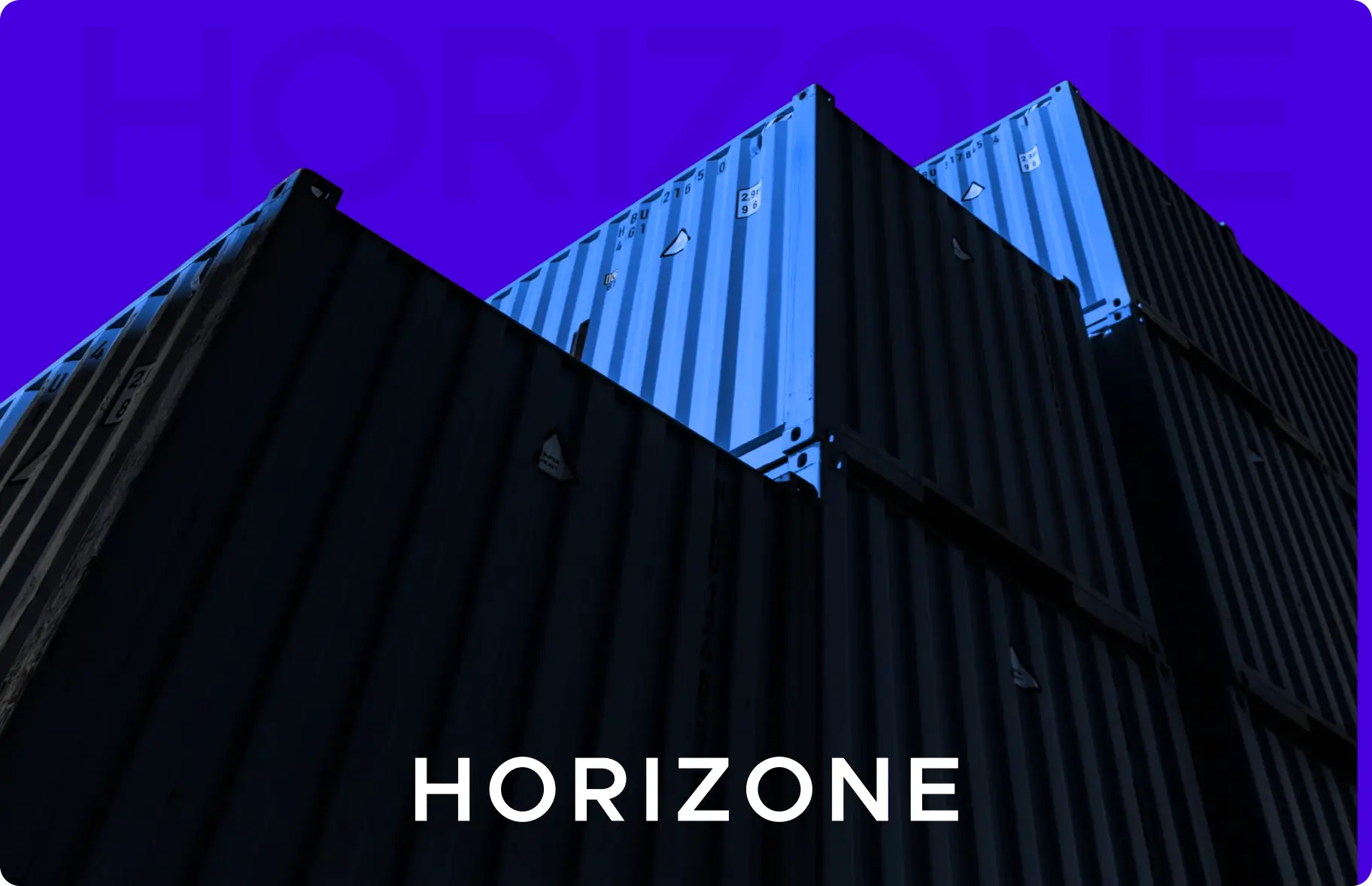 Horizon shipping company logo design