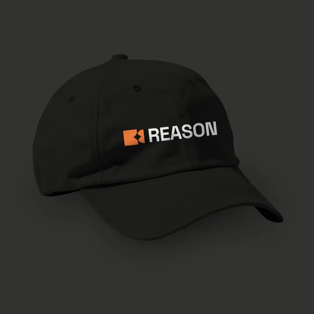 Reason Video production studio Brand Asset design - Cap