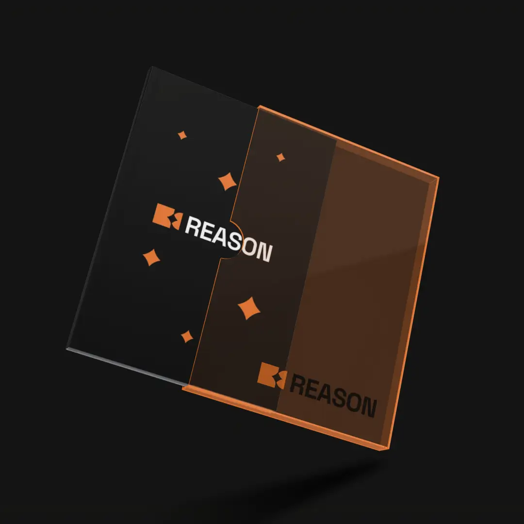 Reason Video production studio Brand Asset design - File Holder